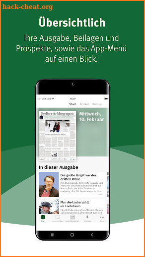 Berliner Morgenpost E-Paper screenshot