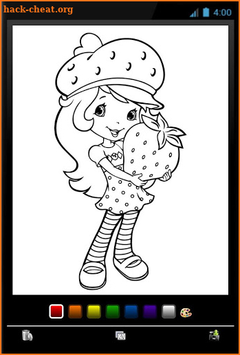 Berry Bitty Coloring - Strawberry Shortcake screenshot