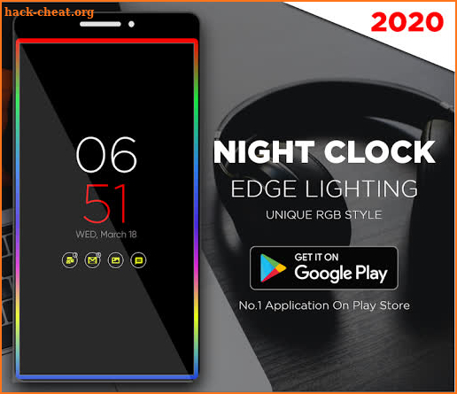 Best Always on Display & Edge AMOLED Clock Free screenshot