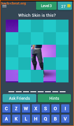 BEST Battle Royale Skins Tiles Game - Guess Skins screenshot