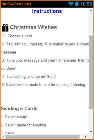 Best Christmas Greetings screenshot