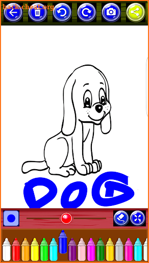 Best Coloring Book Dogs screenshot