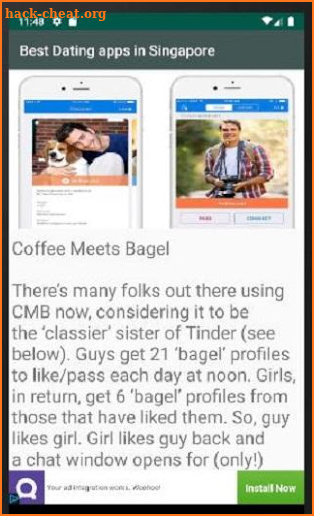 Best Dating apps in Singapore screenshot