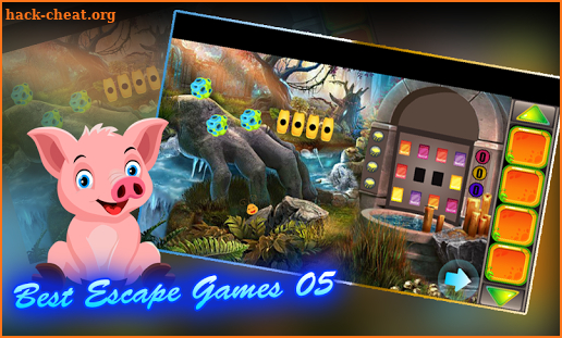 Best Escape Games 05- Blue Monster screenshot