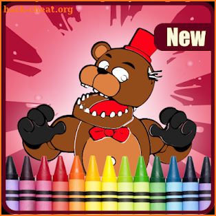 Best FNAF ROBLOX Coloring book screenshot