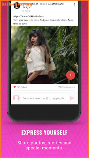 Best free and safe social app for women - SHEROES screenshot