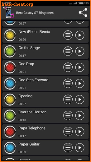 Best Galaxy S7 Ringtones screenshot