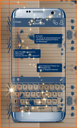 Best Keyboard Theme For Whatsapp screenshot