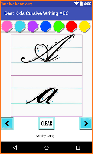 Best Kids Cursive Writing ABC screenshot