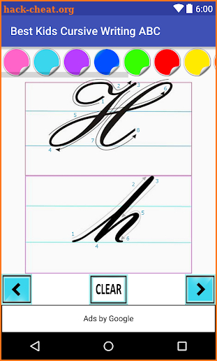 Best Kids Cursive Writing ABC screenshot