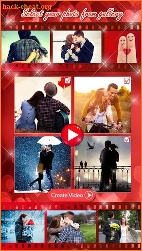 Best Love Video Maker with Song 💘 Slideshow App screenshot