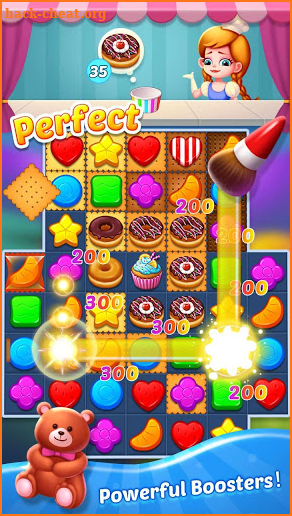 Best match 3 puzzle world : Candy Holic screenshot