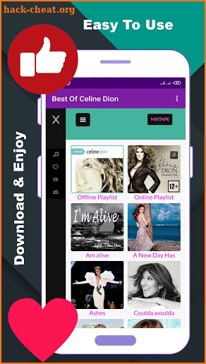 Best Of Celine Dion - Offline Music & Lyrics screenshot