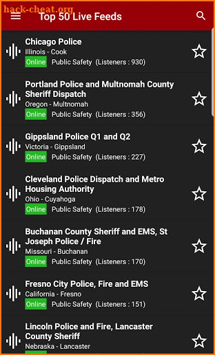 Best Police Scanner Pro screenshot