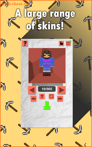 Best Skins Undertale for MCPE screenshot