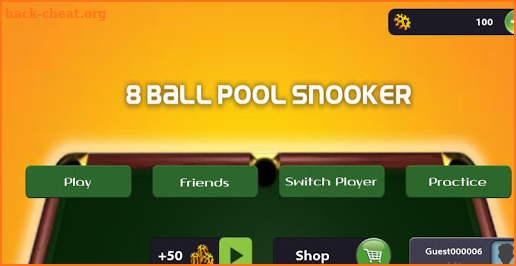 Best Snooker Game : Popular 8 Ball pool game screenshot