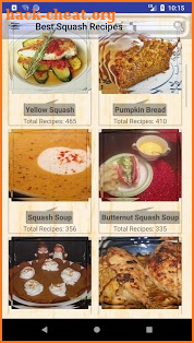 Best Squash Recipes screenshot