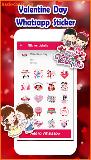 Best Valentine Day Sticker screenshot