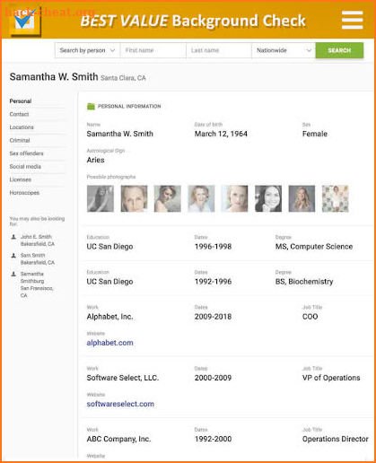 Best Value Background Check App ✅ screenshot