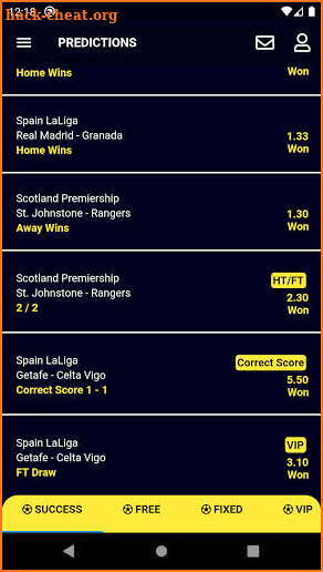 Bet Fusion - Football Betting  screenshot