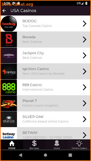 Bet365 Mobile Casino Tools screenshot