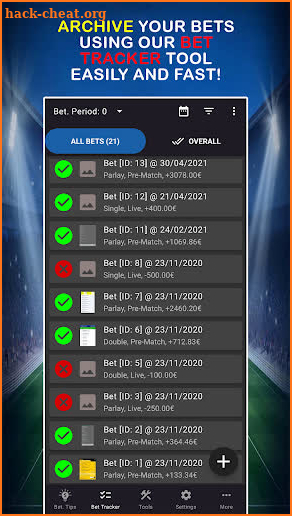 betFella - Betting Tips Tools screenshot