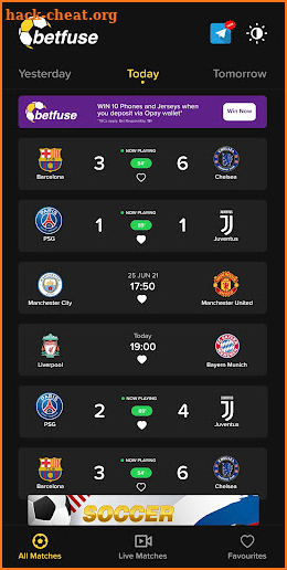 BetFuse screenshot