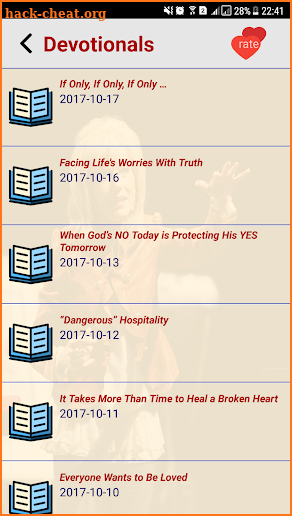 Beth Moore Daily Devotional screenshot