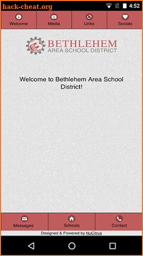 Bethlehem Area School District screenshot