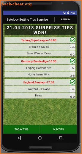 Betology Betting Tips Surprise screenshot