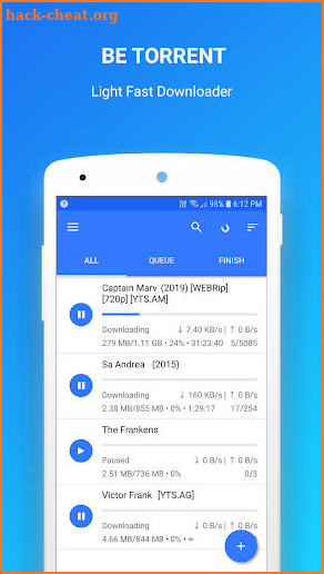 BeTorrent- Fast Torrent Downloader screenshot