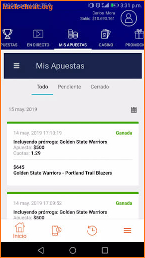 Betplay App screenshot