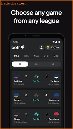 Betr - Microbetting screenshot