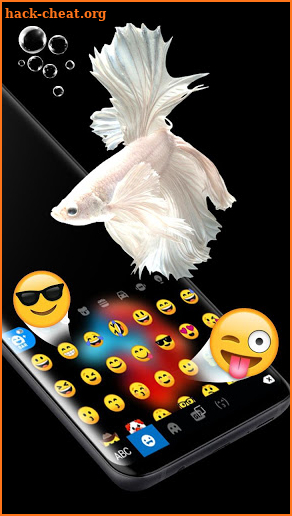 Betta Fish Aquarium Keyboard Theme screenshot