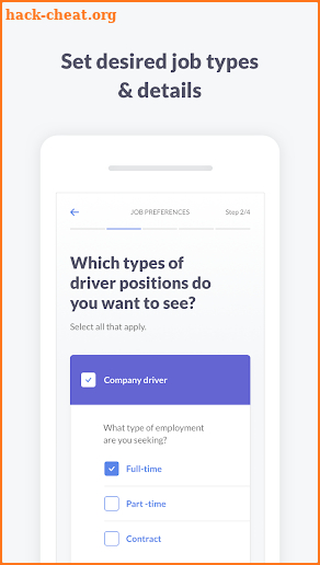 Better Thing: Truck Driving Jobs Find You screenshot