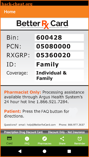 BetterRxCard screenshot