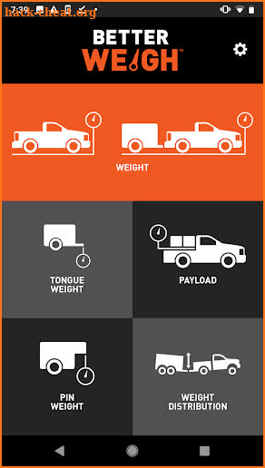 BetterWeigh Towing Scale screenshot