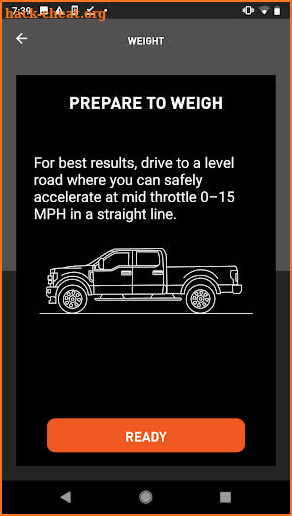 BetterWeigh Towing Scale screenshot