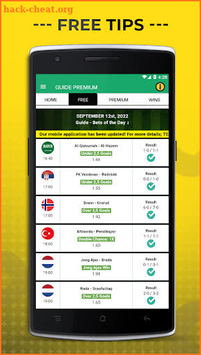 Betting Tips screenshot