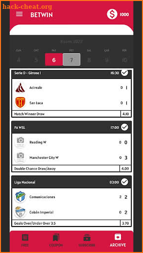 Betting Tips screenshot