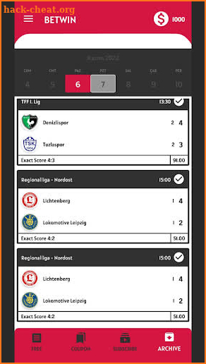 Betting Tips screenshot