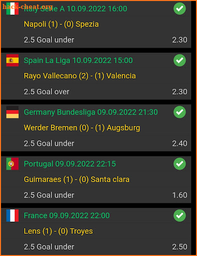 Betting Tips 777 screenshot