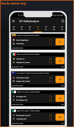 Betting Tips: Double Chance OddsAnalyze screenshot