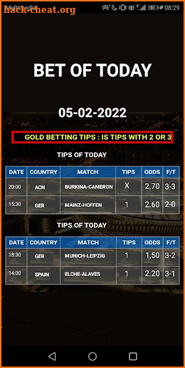 BETTING TIPS VIP- 4 SURE ODDS screenshot