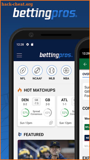 BettingPros: Sports Betting Advice & Odds screenshot