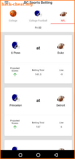 Bettors Chance Sports Bets screenshot