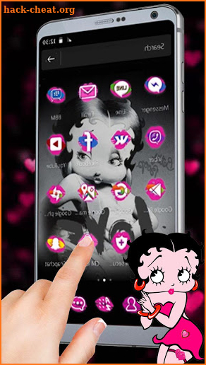 Betty Boop Theme screenshot