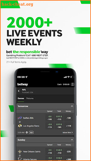 Betway AZ: Arizona Sportsbook screenshot