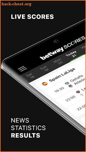 Betway Scores screenshot