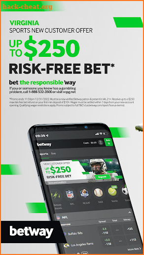 Betway VA: Virginia Sportsbook screenshot